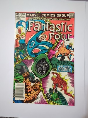 Fantastic Four #246  DOOM! (Marvel Comics September 1982) MINT to NM+