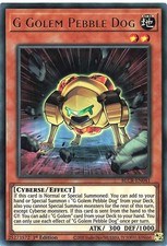 Yu-Gi-Oh TCG BLCR-DE041 UR G Golem Pebble Dog Battles of Legend: Crystal Revenge