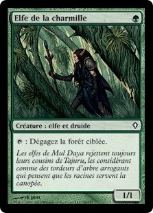 Magic MTG - Arbor Elf - Worldwake - EXC - EN - FOIL