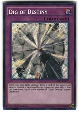 Dig of Destiny Movie Pack: Secret Edition MVP1-ENS22 Secret Rare NM Yugioh