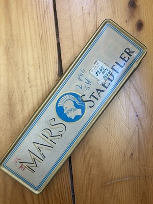 Full Tin Of Mars Staedtler 5H Pencils