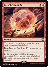 Blasphemous Act - SOC 0238 NM - MTG Magic