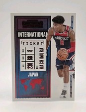 2020-21 Panini Contenders - International Ticket Rui Hachimura #21 Red