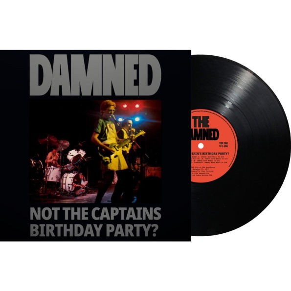 The Damned - Not The Captain's Birthday Party? (Black Vinyl LP) New & Sealed - Image 5