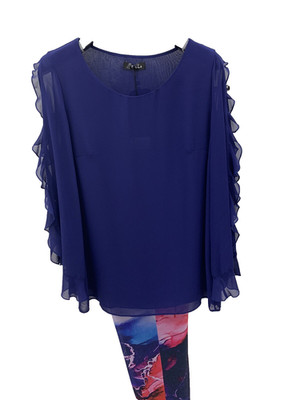 Womens Elegant Jersey And Pants Suit 