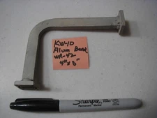 KW-10 K Band  WR-42 (18-26 GHz) aluminum waveguide bend READ