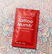 6 x10g TattooNumb Numbing Cream Skin Numb Anesthetic Painless Lidocaine