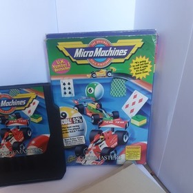 Micro Machines Nintendo Nes Game Complete Boxed CIB PAL A with protector