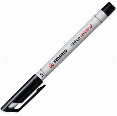 STABILO Folienstift OHPen S 0,4mm permanent schwarz
