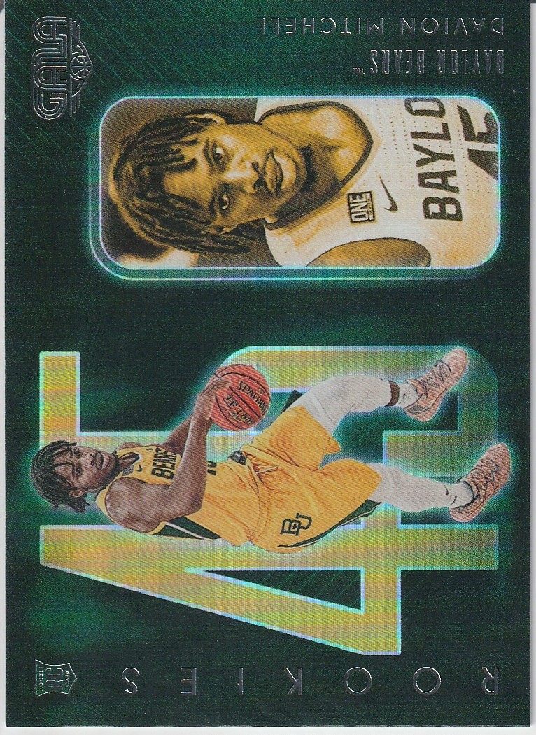 2021 Panini Chronicles Draft Picks #190 Davion Mitchell