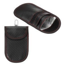 2 Pack Faraday Pouch for Car Keys, Faraday Bag RFID Fob Key Protector