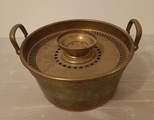 LAVE-MAINS LAITON Art Populaire Mauresque Orientaliste Brass Hand Washer