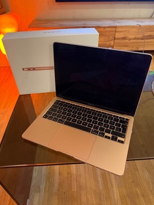 Apple MacBook Air 13 Zoll (256GB SSD, M1, 8GB) Laptop - Gold - MGND3D/A...