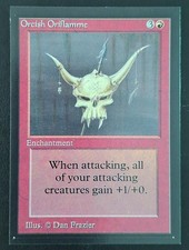 MTG International Collector's Edition -  Orcish Oriflamme - Mint- Never Played