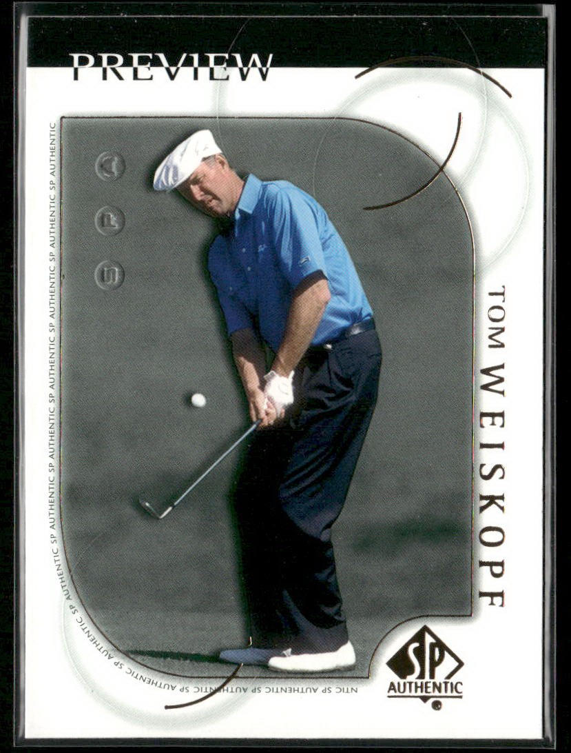2001 Upper Deck #7 Tom Weiskopf SP Authentic Preview