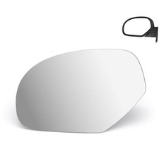 Mirror Glass Driver Left Side fit for 2007 Chevy Mirror Glass Driver Side Gray