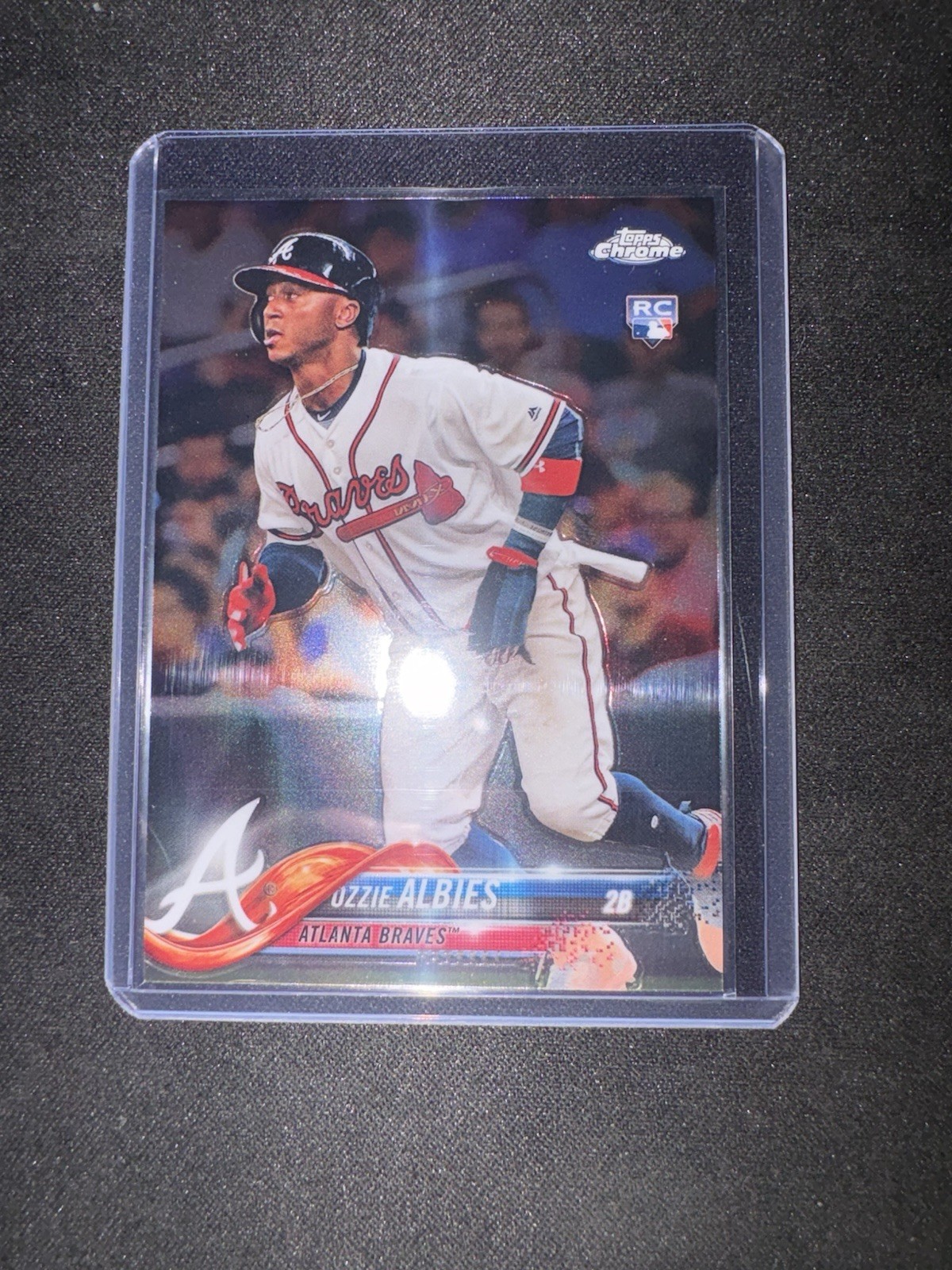 2018 Topps Chrome - Ozzie Albies #72 (RC)