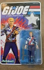 New ListingSuper7 Reaction+ G.I. Joe O-ring Duke Red White Blue USA 2026 DAMAGED CARD