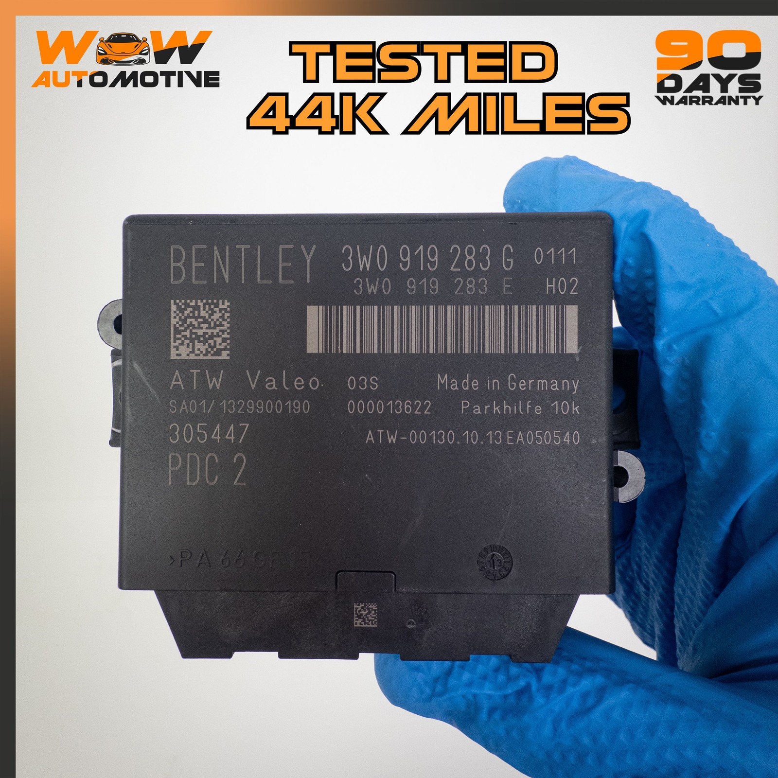 12-19 BENTLEY CONTINENTAL GT FLYING SPUR PARKING ASSIST CONTROL MODULE OEM