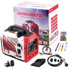 4000W Gas / LPG Portable Generator Inverter 23kg Bluetooth E start EV Charge