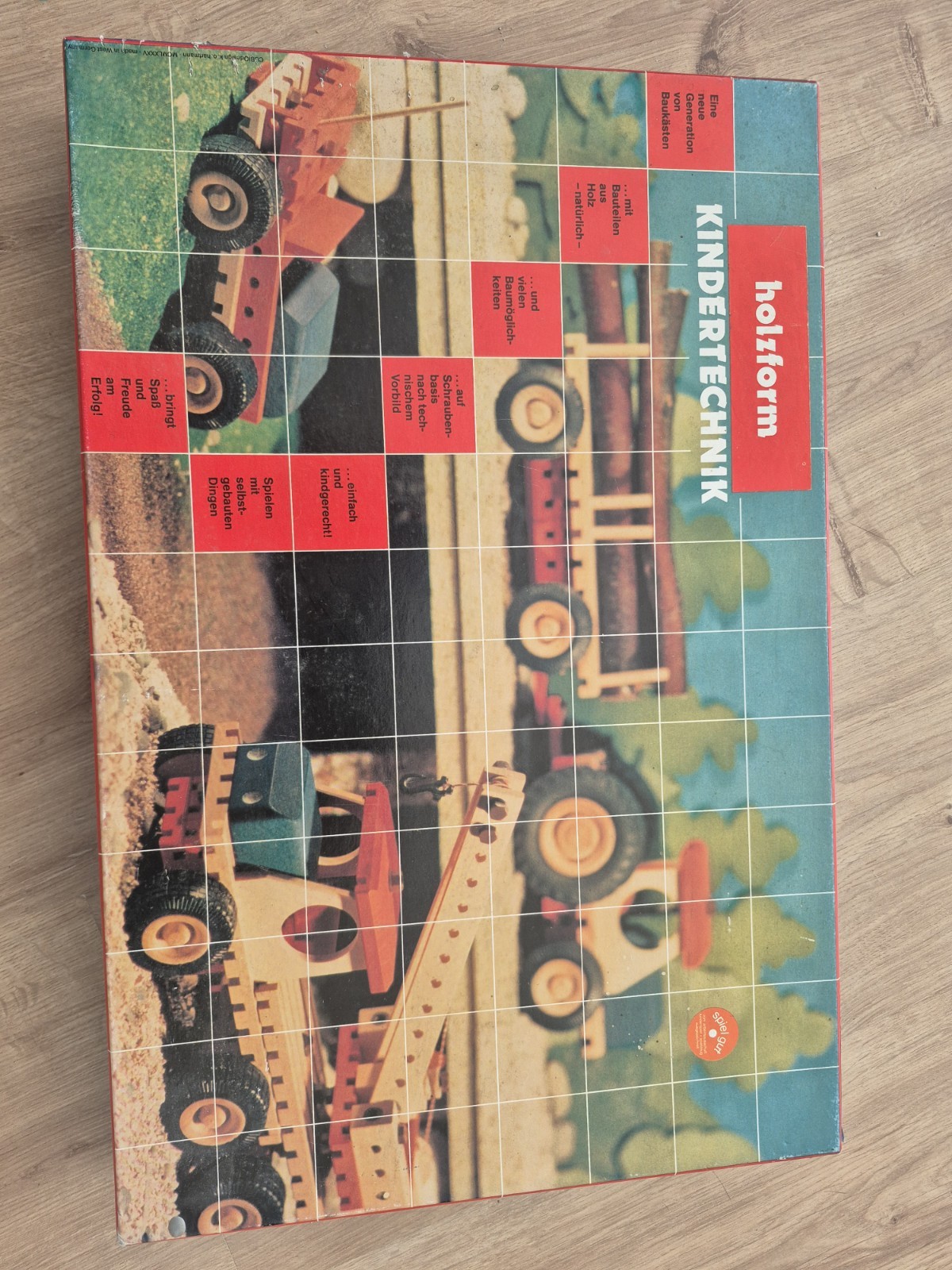 Holzform Kindertechnik, Konstruktionsspielzeug OVP
