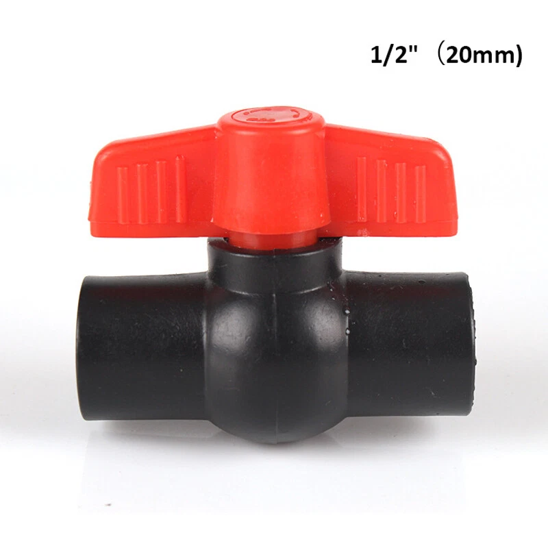 Kugelhahn PVC Absperrhahn Absperrventil Klebemuffe Beidseitig 20/25/32 mm - Bild 4 von 4