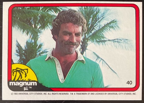 ( U SELECT CARDS ) 1983 Donruss Magnum P.I. Singlels 🔽 all photos on! - Picture 73 of 124