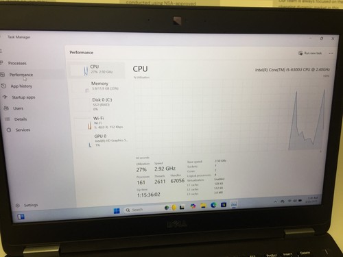 Dell Latitude E7470 14" 256GB SSD Core i5 6th gen 2.40GHz, 12GB WIN 11 PRO - Picture 20 of 20