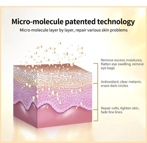 Under Eye Hydrogel Vit C, Hyaluronic & Retinol Mask Patches Dark Circle Wrinkles - Picture 7 of 15