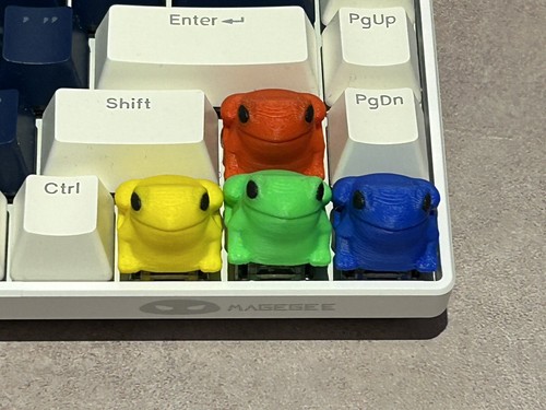 Frog Mechanical Computer Keycap | Frog Keyboard, Animal Keycap, Cherry MX Keycap - Picture 2 of 3