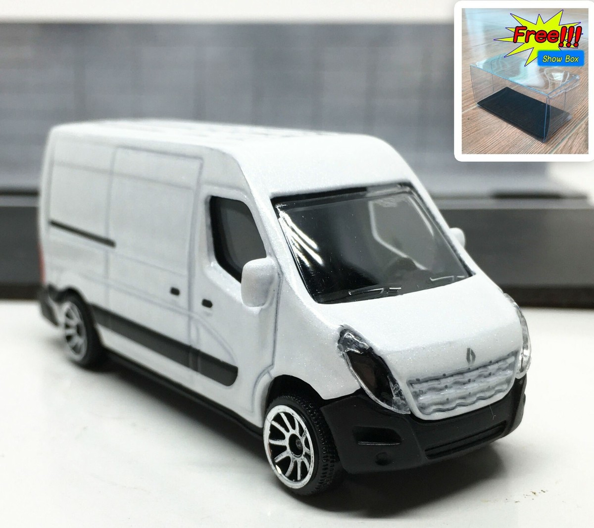 Majorette Renault Master White 1:66 (3 inches) 239C no Package | eBay