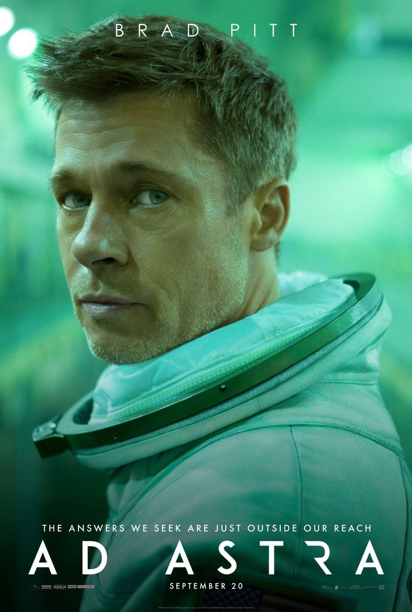 アド・アストラ　USオリジナル映画ポスター Ad Astra movie poster (a) - 11 x 17 inches - Brad Pitt | eBay