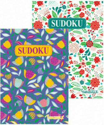 A5 Sudoku Word Search Crossword Books Brain Teaser 100s of Puzzles & Solutions 