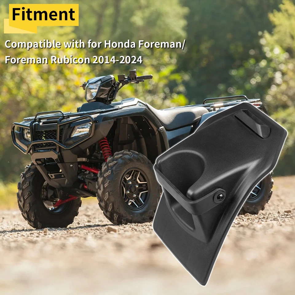 Cup Holder Fender Water Bottle Holder For Honda Foreman Rubicon 500 2014-2025 - Image 4 of 4