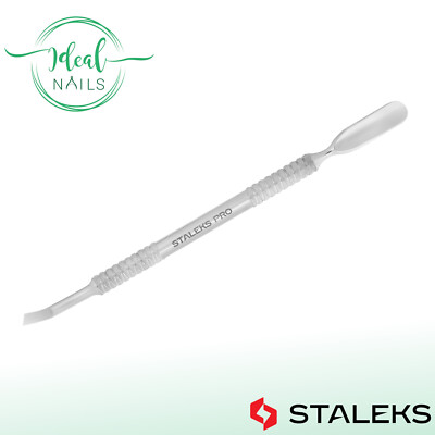 Linkshänder-Doppelinstrument STALEKS EXPERT PE-30/4.3 Pusher/Schaber, Edelstahl