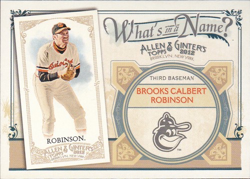 2012 Topps Allen & Ginter What's in a Name You Pick the Card Finish Your Set - Picture 19 of 61