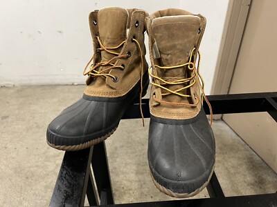 Sorel Cheyanne II Men 13 Leather Winter Boot BROWN Insulated Waterproof  Shoe