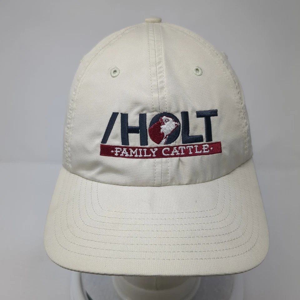 /Holt Family Ganado Correa Sombrero Bronceado Talla Única Ajustable Bordado Richardson Foto 2 de 4