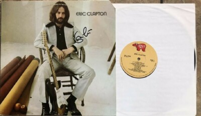 洋楽 Eric Clapton / Self Denial / selfDENIAL Eric Clapton- Signed Record Album | eBay