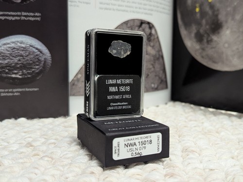 NWA 15018 Lunar Meteorite for Sale, Own an Authentic Moon Rock, Certified