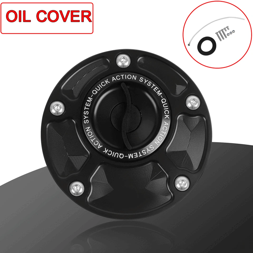 Cubierta de tapa de tanque de combustible de gasolina CNC sin llave para Yamaha YZF R6 R1 R25 MT07 09 YZF750R FZ1 Foto 3 de 4