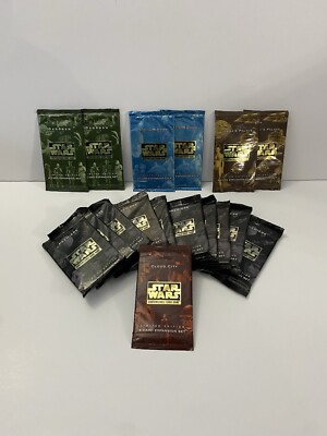 Star Wars CCG Sealed Lot- Special Edition Dagobah Limited Premiere Cloud City ++