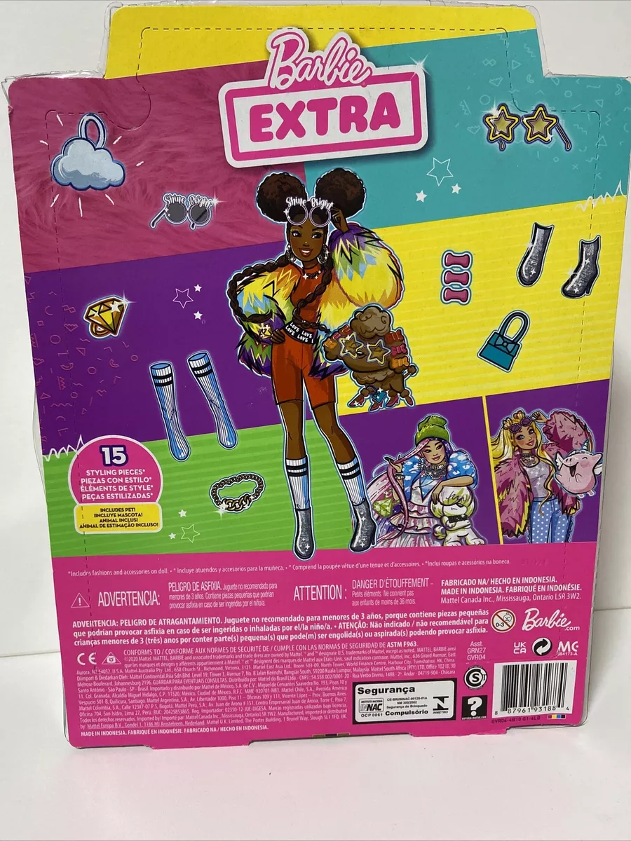 Barbie Extra Kit Roupas e Acessorios com Pet - Mattel