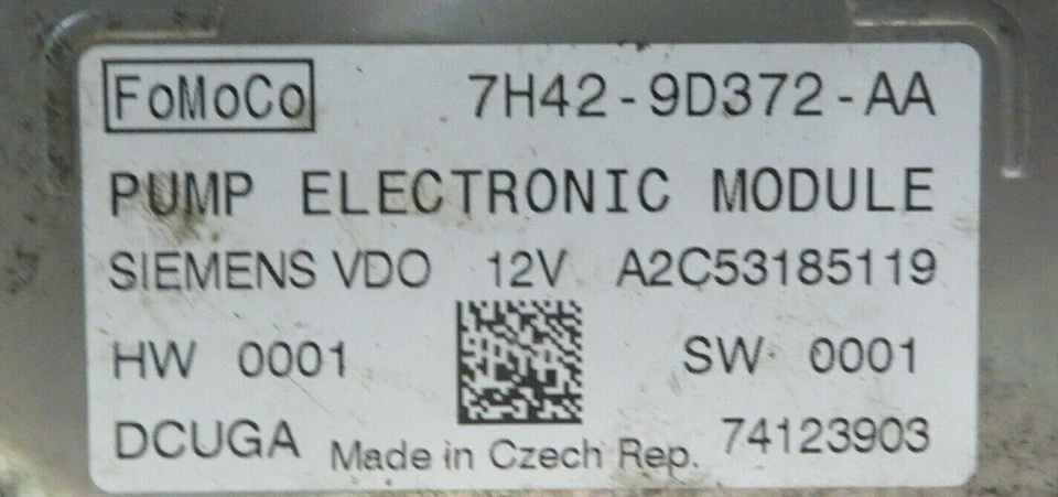 ASTON MARTIN DB9 DBS VANTAGE VIRAGE V12 ZAGATO ONE-77 FUEL PUMP ECU MODULE - Image 4 of 4