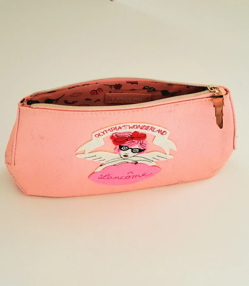 Olympia Le - Bolso Bolsa Tan x Lancome (Bolsa de Maquillaje Rosa) Foto 2 de 4