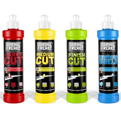 Autopolitur Versiegelung Lack- Heavy Cut Medium Cut Finish Cut Carnauba 