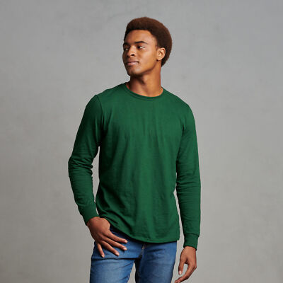 Russell Athletic Men's Dri-Power Cotton Performance Long Sleeve Tee 64lttm0