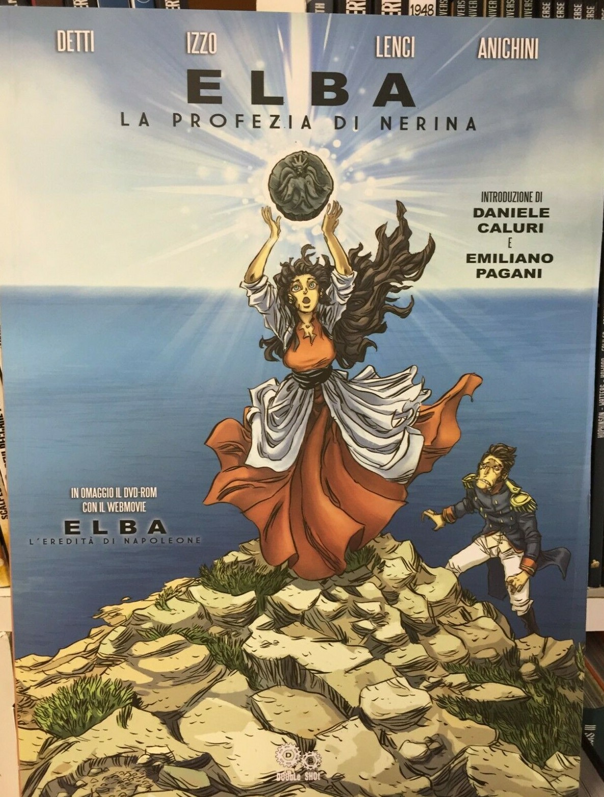 ELBA La Profezia di Nerina, graphic novel di Detti, Izzo, Lenci e Anichini