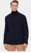 Ted Baker  THOMAS  Knit Slim Fit Double Breasted Jacket Size 40 R MSRP 795