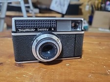 Vintage Voigtlander Bessy K Camera Prontor 200 With Case Made In Germany